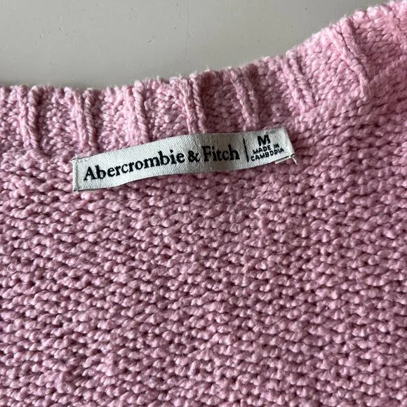 Light Pink Cardigan Sweater - Picture 3 of 9